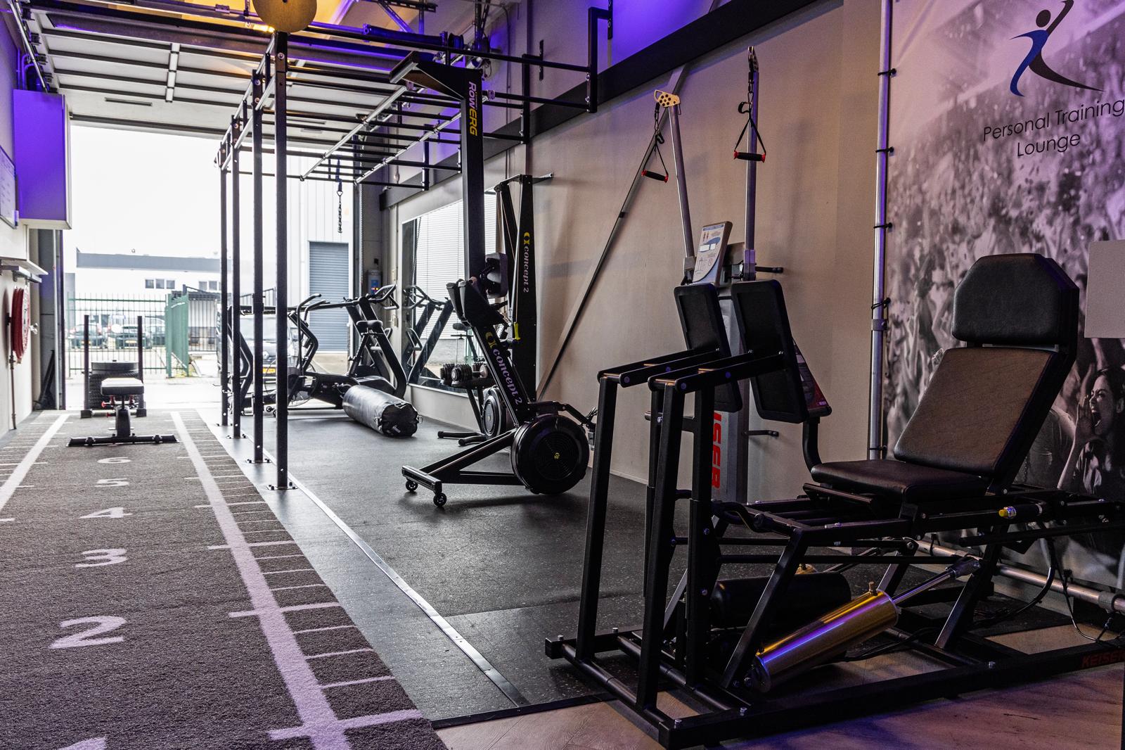Sportzaal van Personal Training Lounge
